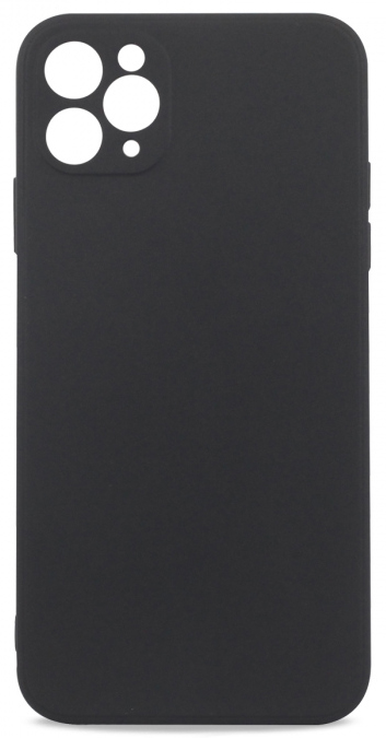Чехол матовый Safe Camera для iPhone 11 Pro Max силиконовый черный